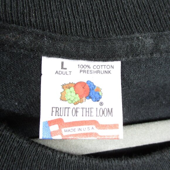 VINTAGE Western Shirt Mens L Black Skull Native Buffalo Single Stitch USA Made - Picture 5 of 15